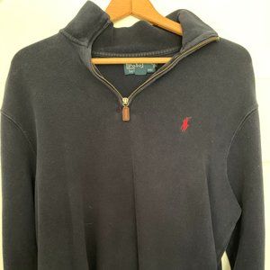 Polo Ralph Lauren Quarter zip blue (L)